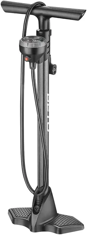 Portable Bike Floor Pump with Accurate Gauge, 160 PSI Steel Barrel, Auto Head for Schrader/Presta/Dunlop
Portable Bike Floor Pump with Accurate Gauge, 160 PSI Steel Barrel, Auto Head for Schrader/Presta/Dunlop