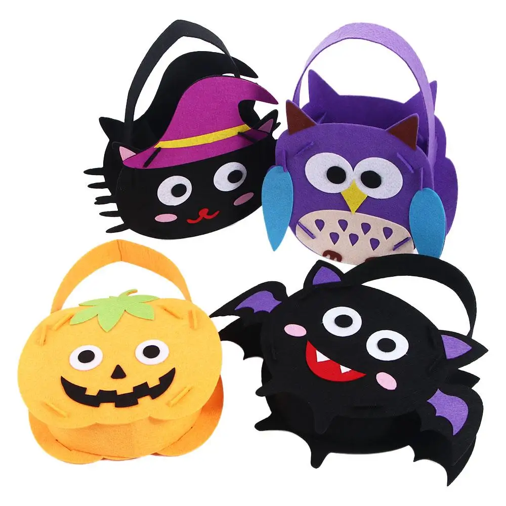 Props Portable Trick Or Treat Ornament DIY Material Cartoon Halloween Candy Bag Halloween Decoration Storage Bucket Gift Basket
Props Portable Trick Or Treat Ornament DIY Material Cartoon Halloween Candy Bag Halloween Decoration Storage Bucket Gift Basket