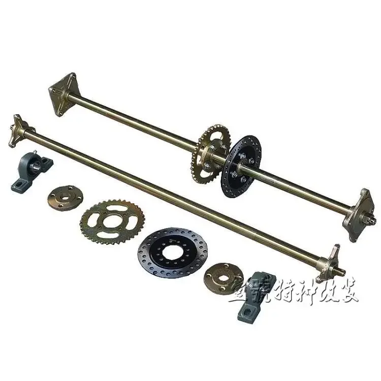 Drift Four-wheel Motorcycle Beach Car Go-kart Modification Rear Suspension Accessories Go-kart Thickening Rear Axle Rear Axle
Drift Four-wheel Motorcycle Beach Car Go-kart Modification Rear Suspension Accessories Go-kart Thickening Rear Axle Rear Axle