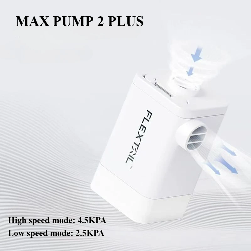 FLEXTAIL MAX PUMP 2 PLUS - 4-in-1 Portable 4800mAh Rechargeable Air Pump for Camping,Kayak,Mattress,Air Cushion Inflatable Pump
FLEXTAIL MAX PUMP 2 PLUS - 4-in-1 Portable 4800mAh Rechargeable Air Pump for Camping,Kayak,Mattress,Air Cushion Inflatable Pump