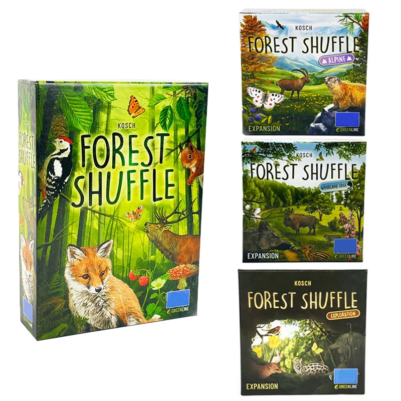 Настольная игра Forest Shuffle - Умная стратегическая игра для всей семьи, для детей и взрослых - Расширение игры Exploration ALPINE
Настольная игра Forest Shuffle - Умная стратегическая игра для всей семьи, для детей и взрослых - Расширение игры Exploration ALPINE