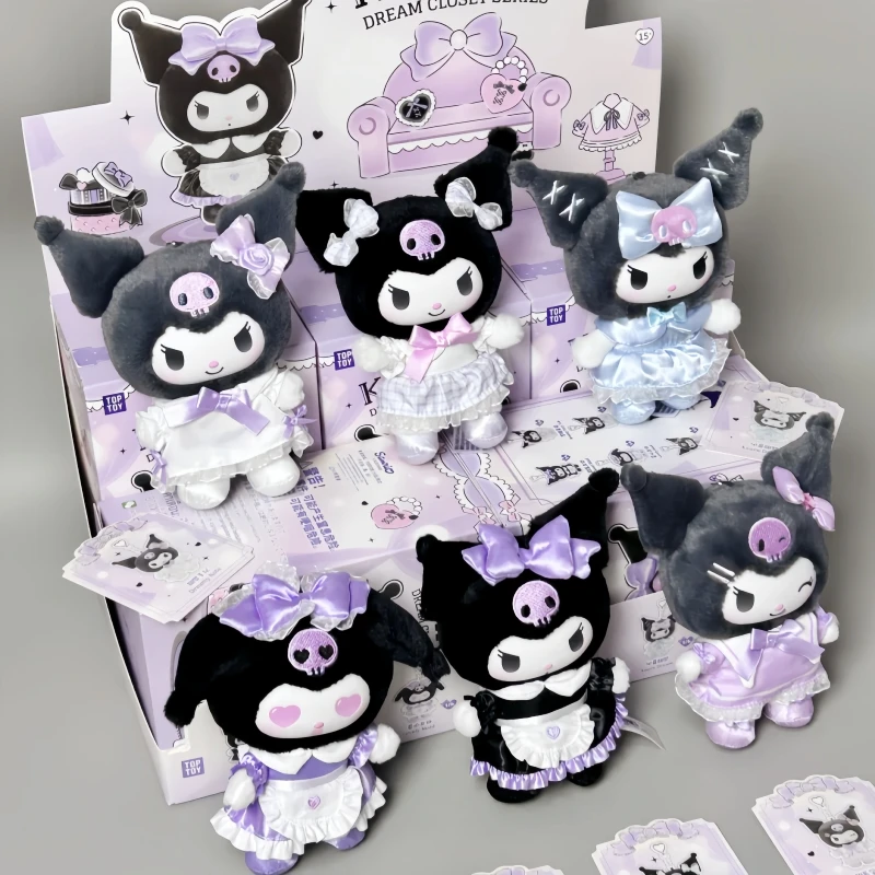High Quality Kuromi Dream Closet Series Vinyl Plush Blind Box Cute Trendy Mystery Box Pendant Surprise Girl Toys Gifts In Stock
High Quality Kuromi Dream Closet Series Vinyl Plush Blind Box Cute Trendy Mystery Box Pendant Surprise Girl Toys Gifts In Stock
