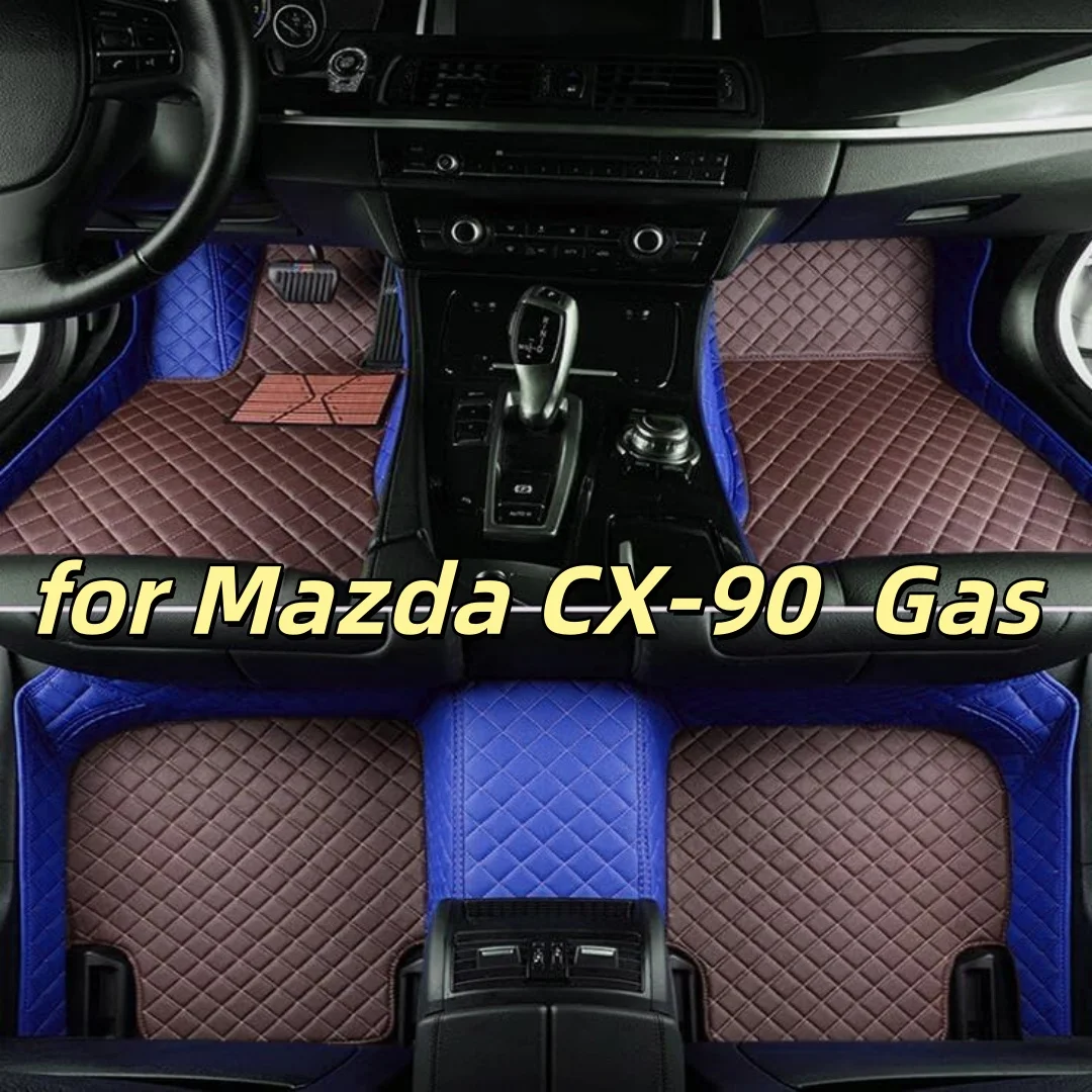 7-местные аксессуары, автомобильные коврики на заказ для Mazda CX-90 Gas 2024-2025, полный комплект автомобильных ковриков, кожаные коврики для ног, коврики
7-местные аксессуары, автомобильные коврики на заказ для Mazda CX-90 Gas 2024-2025, полный комплект автомобильных ковриков, кожаные коврики для ног, коврики