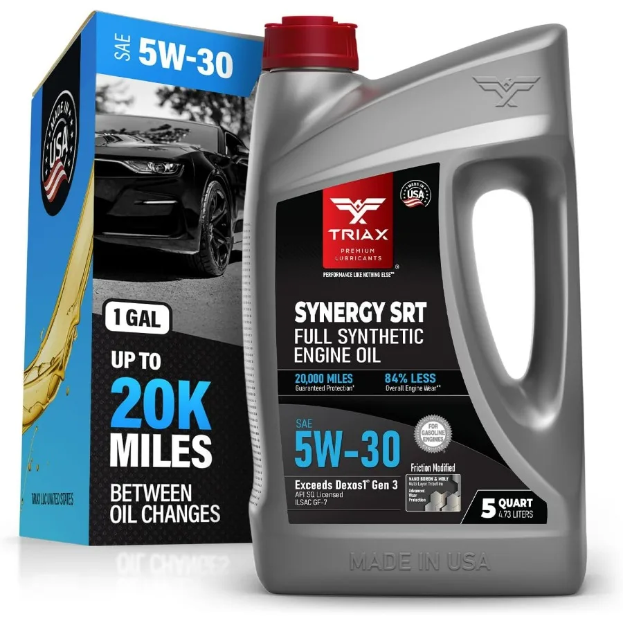 Synergy SRT 5W-30 — полностью синтетическое моторное масло, модифицированное трение — 20 км, лицензированное API SP, 3 защита от износа — Nano Bor a
Synergy SRT 5W-30 — полностью синтетическое моторное масло, модифицированное трение — 20 км, лицензированное API SP, 3 защита от износа — Nano Bor a