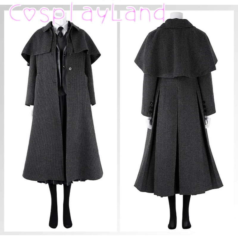 TV Cosplay Costume Overcoat Addams Nevermore Jacket Vest Skirt Academy Uniform Suit Halloween Party Adult Women Men Props
TV Cosplay Costume Overcoat Addams Nevermore Jacket Vest Skirt Academy Uniform Suit Halloween Party Adult Women Men Props