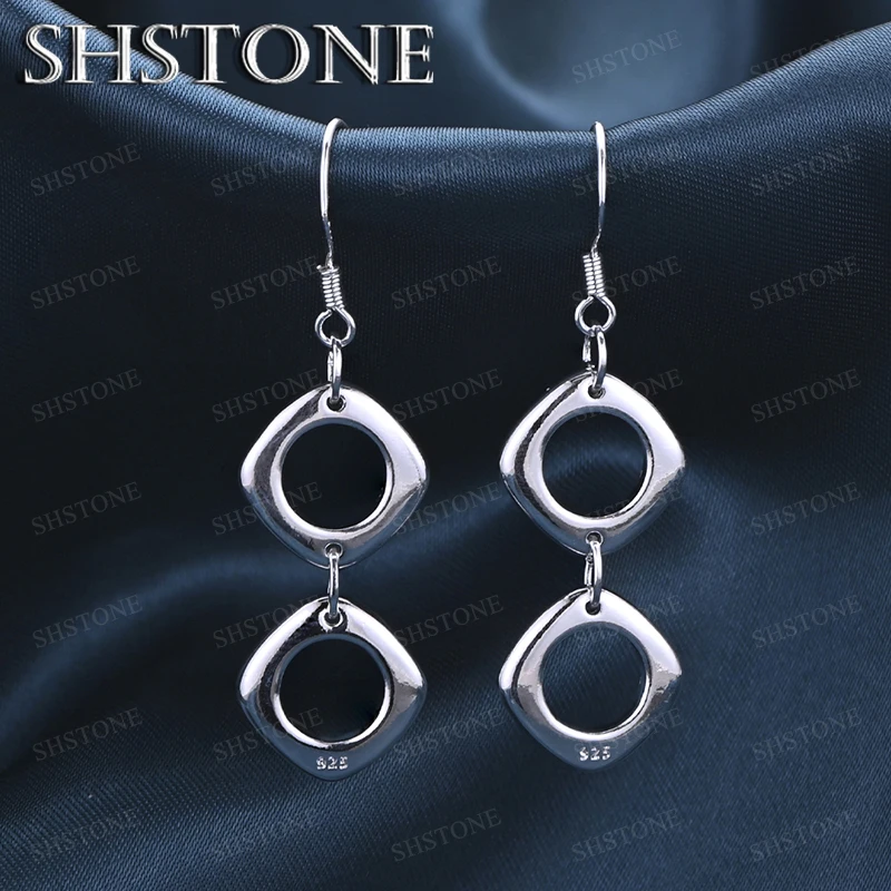 Elegant 925 Sterling Silver Square Hollow Drop Earrings For Women Beautiful Jewelry Engagement Party Valentine's Day Accessories
Elegant 925 Sterling Silver Square Hollow Drop Earrings For Women Beautiful Jewelry Engagement Party Valentine's Day Accessories