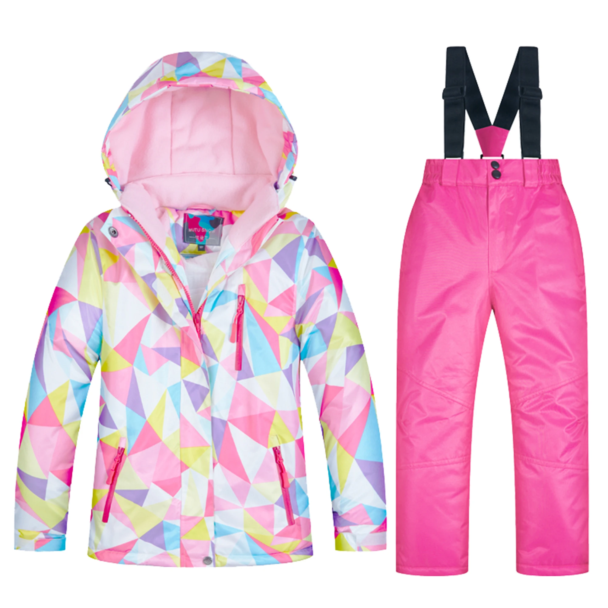 Kids Ski Suits Children's Snowboarding Jacket with Bib Pants Windproof Waterproof Warm Snow Girls Boys Winter Skiing Clothing
Kids Ski Suits Children's Snowboarding Jacket with Bib Pants Windproof Waterproof Warm Snow Girls Boys Winter Skiing Clothing