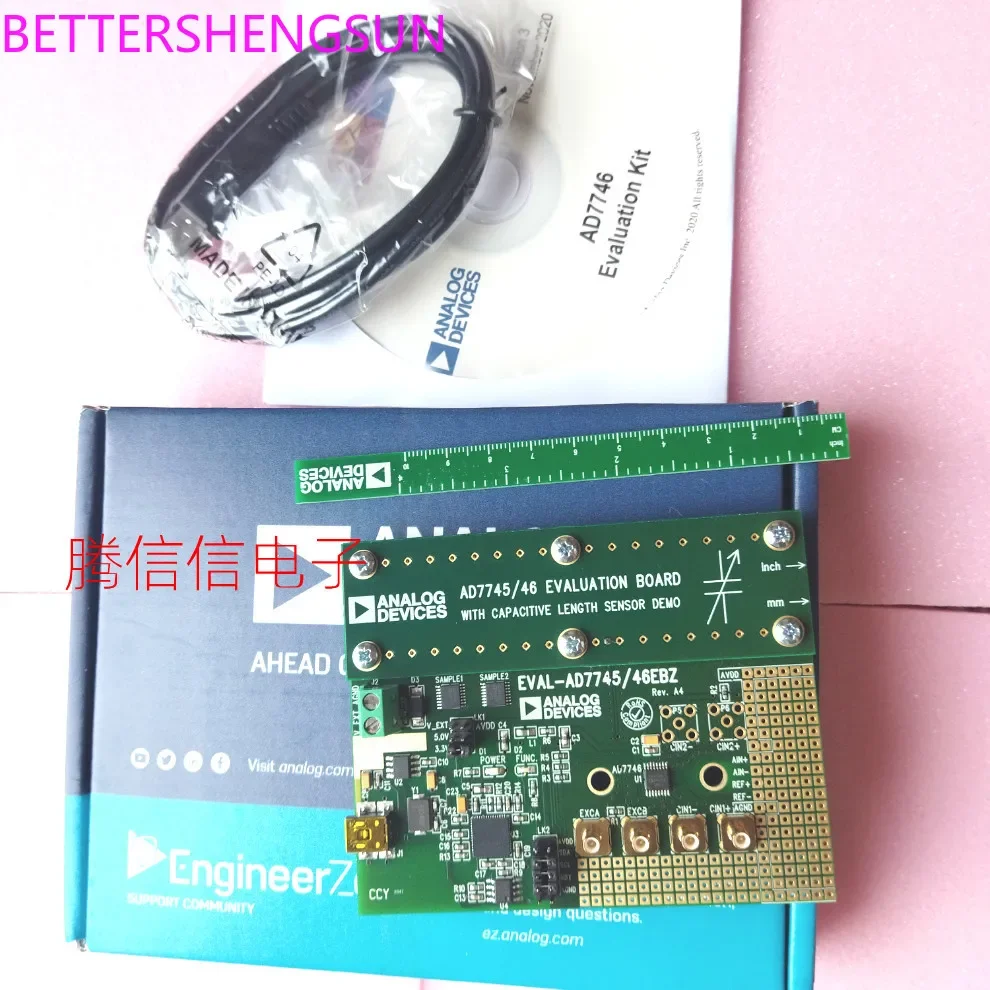 EVAL-AD7746EBZ Инструменты разработки платы разработки ADI EVAL AD7746
EVAL-AD7746EBZ Инструменты разработки платы разработки ADI EVAL AD7746