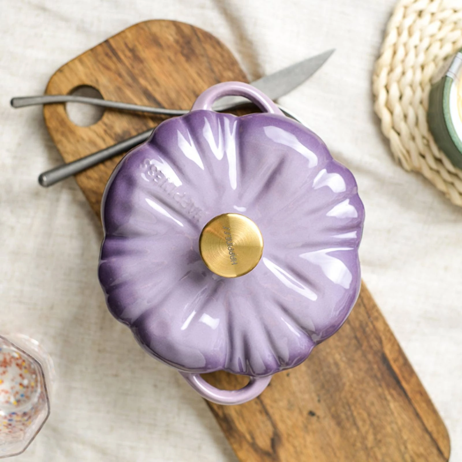 Enameled Cast Iron Dutch Oven Multifunction Pumpkin Dutch Oven Cast Iron Pumpkin Pot Easy to Clean Cookware Non-Stick
Enameled Cast Iron Dutch Oven Multifunction Pumpkin Dutch Oven Cast Iron Pumpkin Pot Easy to Clean Cookware Non-Stick