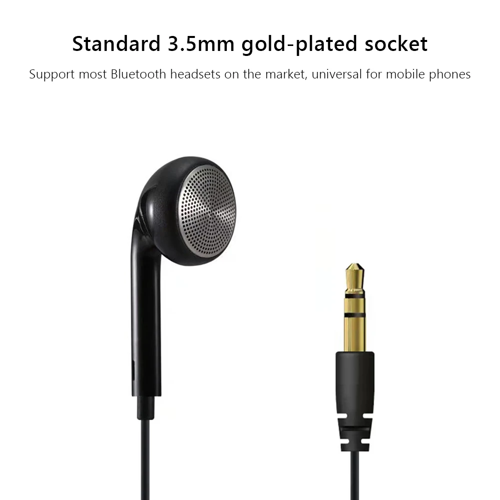 Single Side Wired Headphone in Ear Earbud 3.5mm Audio Plug Walkie Talkie Mono Headphone for Hiking Police Military
Single Side Wired Headphone in Ear Earbud 3.5mm Audio Plug Walkie Talkie Mono Headphone for Hiking Police Military