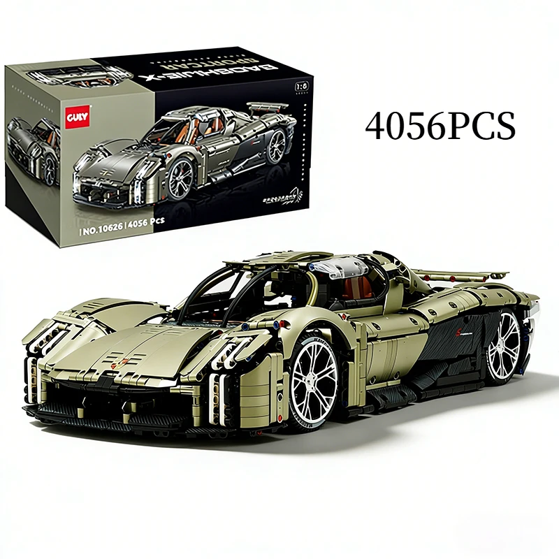 4056PCS Technical 1:8 Mission X Edition Super car Building Blocks Mechanical Racing Vehicle Model Gift For Children Adult
4056PCS Technical 1:8 Mission X Edition Super car Building Blocks Mechanical Racing Vehicle Model Gift For Children Adult