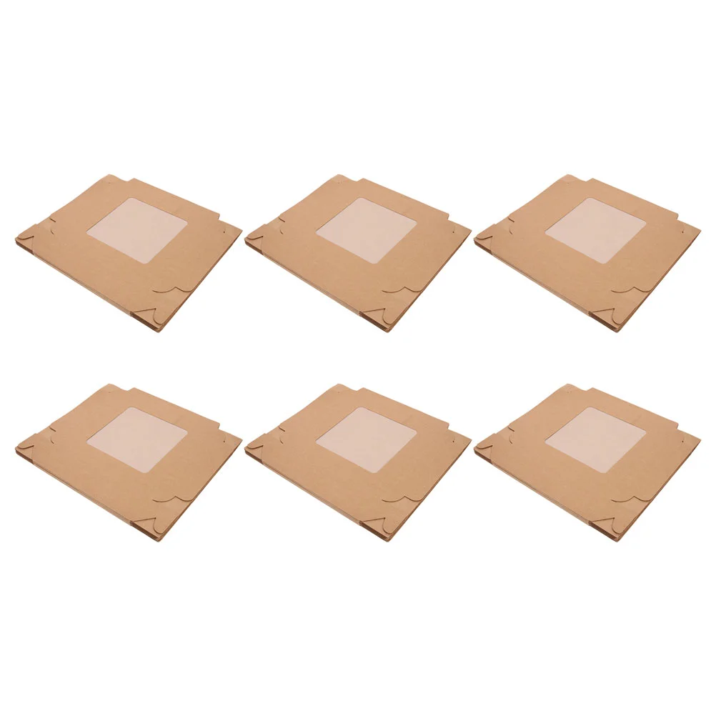 6 Pcs Cake Box Carrier Cupcake Containers Packing Boxes Muffin Cupcakes Stand Packaging Accessories Small
6 Pcs Cake Box Carrier Cupcake Containers Packing Boxes Muffin Cupcakes Stand Packaging Accessories Small