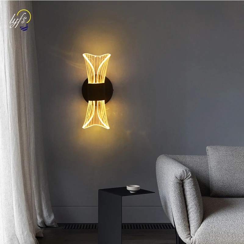 Nordic LED Wall Lamp Interior Lighting Home Appliance Bedside Bedroom Corridor Living Room Home Decoration Wall Light Sconces
Nordic LED Wall Lamp Interior Lighting Home Appliance Bedside Bedroom Corridor Living Room Home Decoration Wall Light Sconces
