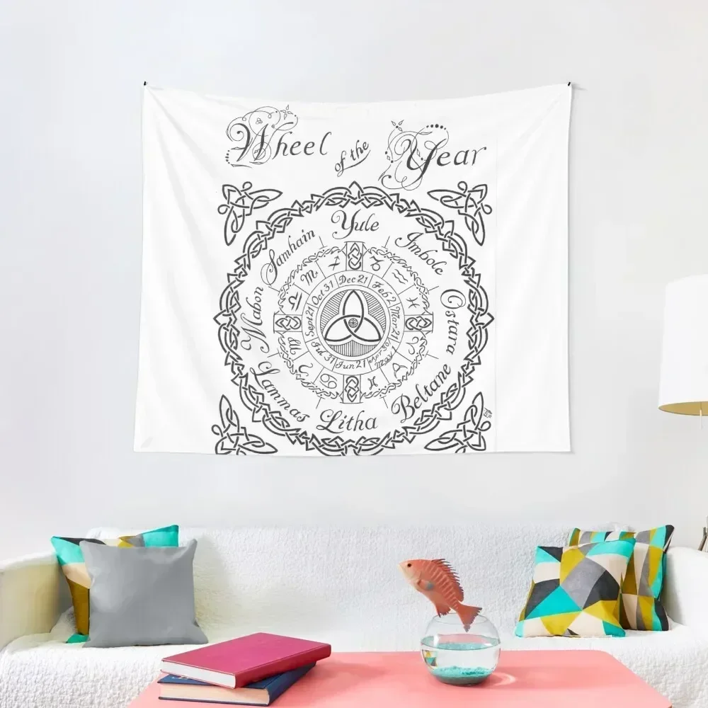 Wheel of the Year Tapestry Room Decor Wall Hanging Home Decorators Room Ornaments Tapestry
Wheel of the Year Tapestry Room Decor Wall Hanging Home Decorators Room Ornaments Tapestry