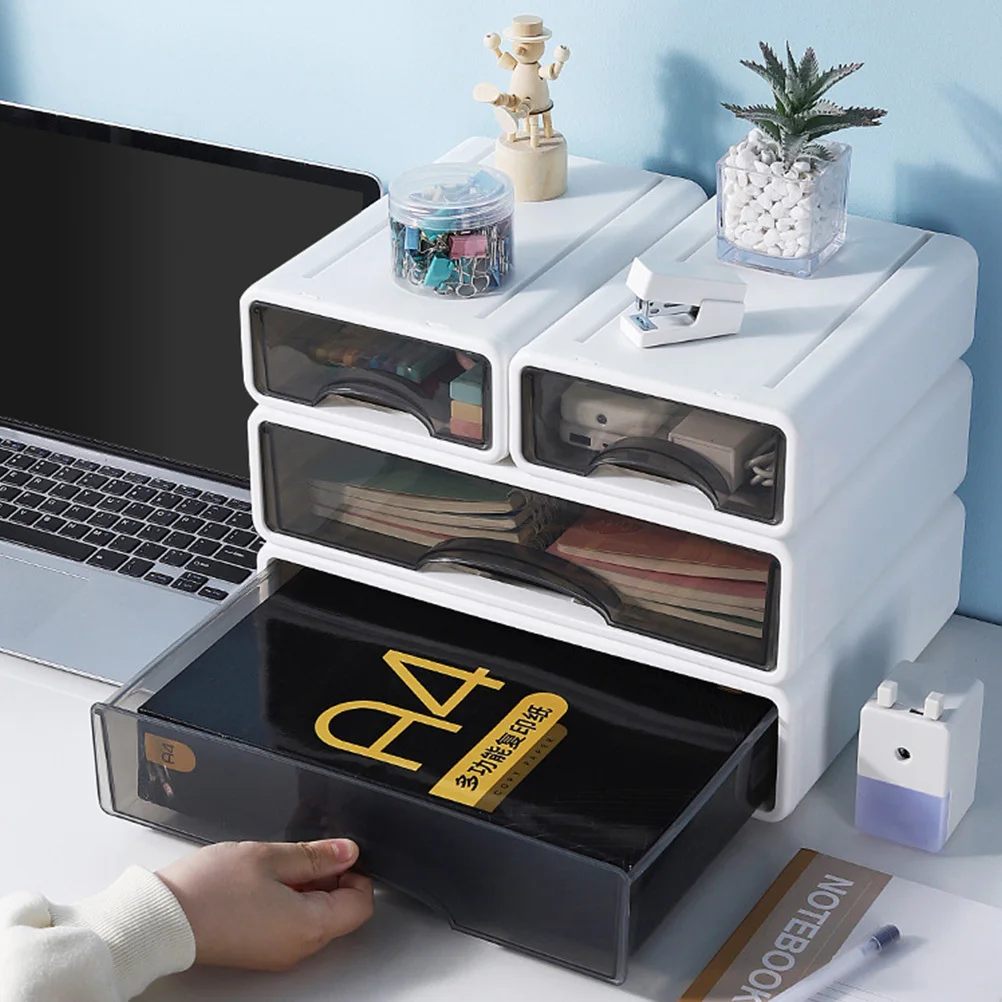 Desk Storage Box Plastic Sundries Organizer Stackable Drawer Container Desktop Stationery Makeup Storage Office
Desk Storage Box Plastic Sundries Organizer Stackable Drawer Container Desktop Stationery Makeup Storage Office