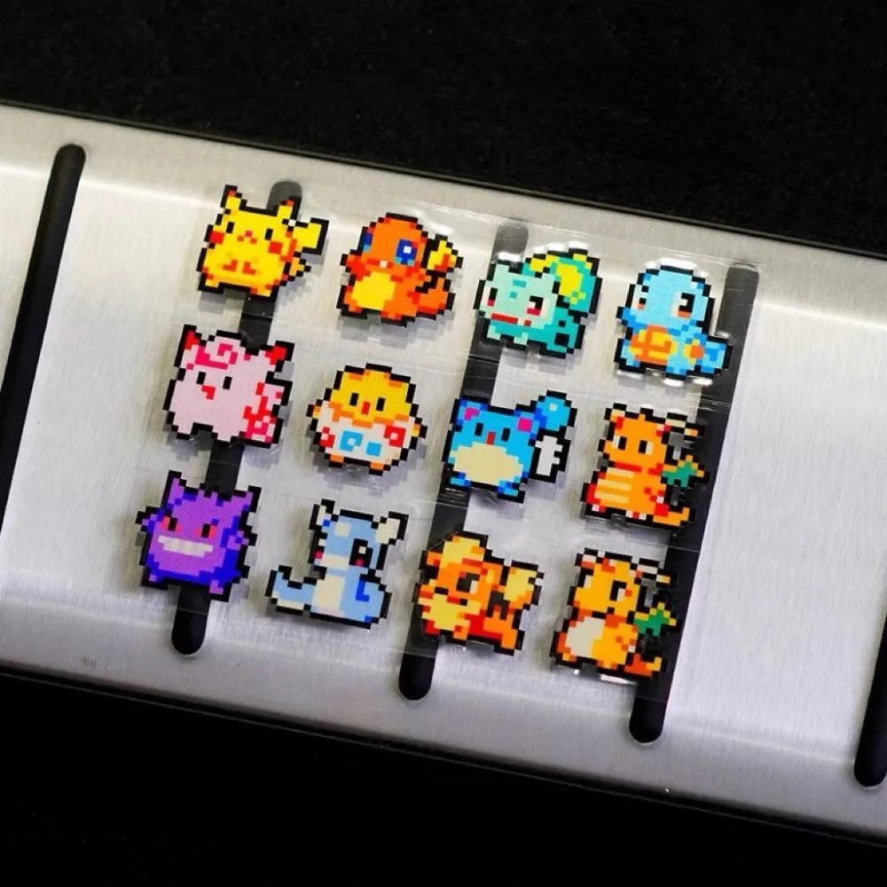Pixel Car Stickers Cute Cartoon Pikachu Stickers Personalized Pet Elves Genghis Ghost Car Side Window Reflective Stickers
Pixel Car Stickers Cute Cartoon Pikachu Stickers Personalized Pet Elves Genghis Ghost Car Side Window Reflective Stickers