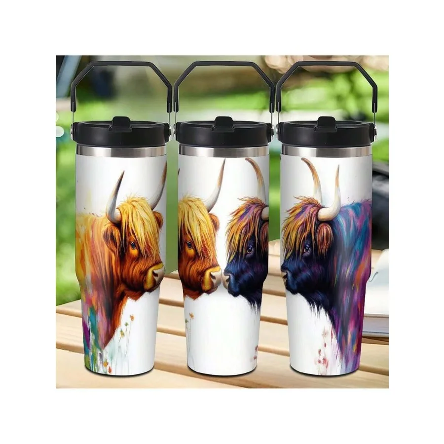 1 Pc 30oz Auto Cup, Stainless Steel Tumbler - Double Wall ulated Travel Mug For Coffee and Water, Two Yaks Theme Termos, Cups T
1 Pc 30oz Auto Cup, Stainless Steel Tumbler - Double Wall ulated Travel Mug For Coffee and Water, Two Yaks Theme Termos, Cups T