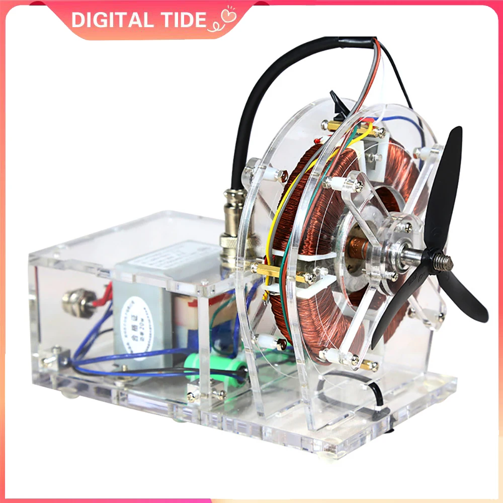 Communication Asynchronous Motor Model Self-Made Brushless Motor Experimental Teaching Model Demonstration High-Tech Toy
Communication Asynchronous Motor Model Self-Made Brushless Motor Experimental Teaching Model Demonstration High-Tech Toy