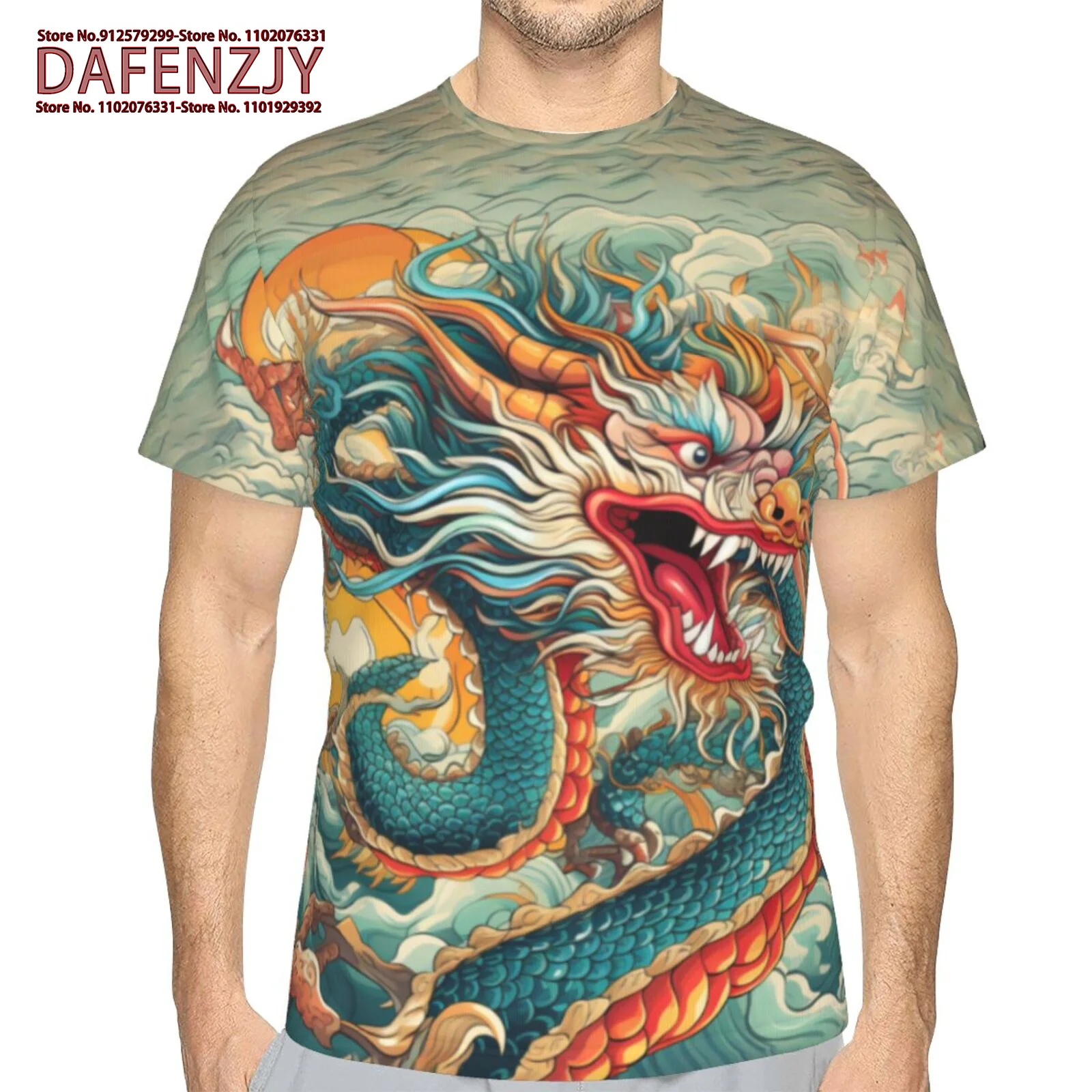 animal Graphic Dragon Designer Retro Vintage Men's 3D Print T shirt Tee Sports Short Sleeve Crew Neck Shirt summer Apparel
animal Graphic Dragon Designer Retro Vintage Men's 3D Print T shirt Tee Sports Short Sleeve Crew Neck Shirt summer Apparel