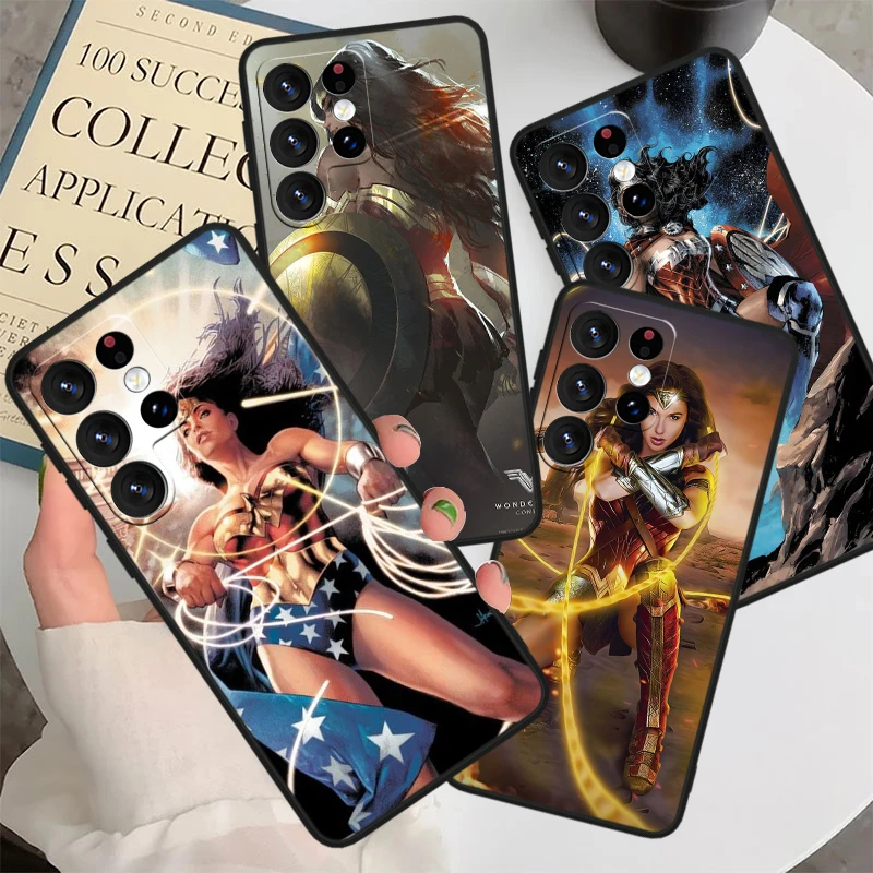Cute W-onder Woman For Samsung S24 S23 S22 S21 S20 FE S10e S10 S9 Ultra Plus Plus Soft Silicone Black Phone Case
Cute W-onder Woman For Samsung S24 S23 S22 S21 S20 FE S10e S10 S9 Ultra Plus Plus Soft Silicone Black Phone Case