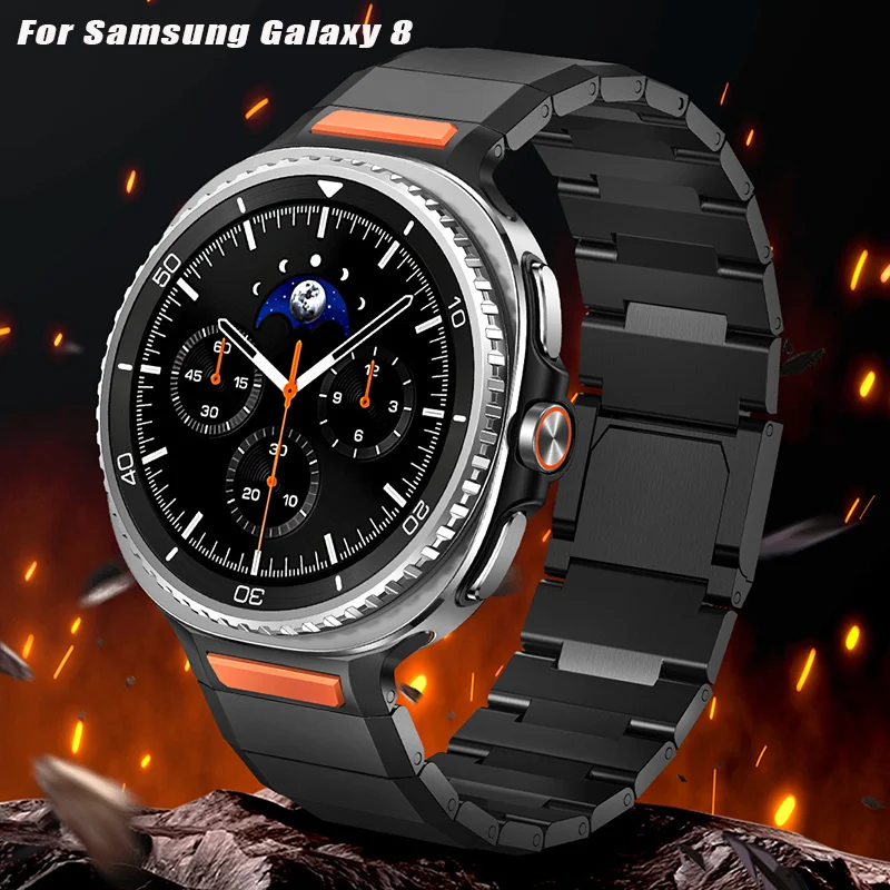 Ремешок из нержавеющей стали без зазоров для Samsung Galaxy Watch 8, 44 мм, 40 мм, металлический ремешок для Samsung Watch 8, классический спортивный браслет 46 мм
Ремешок из нержавеющей стали без зазоров для Samsung Galaxy Watch 8, 44 мм, 40 мм, металлический ремешок для Samsung Watch 8, классический спортивный браслет 46 мм