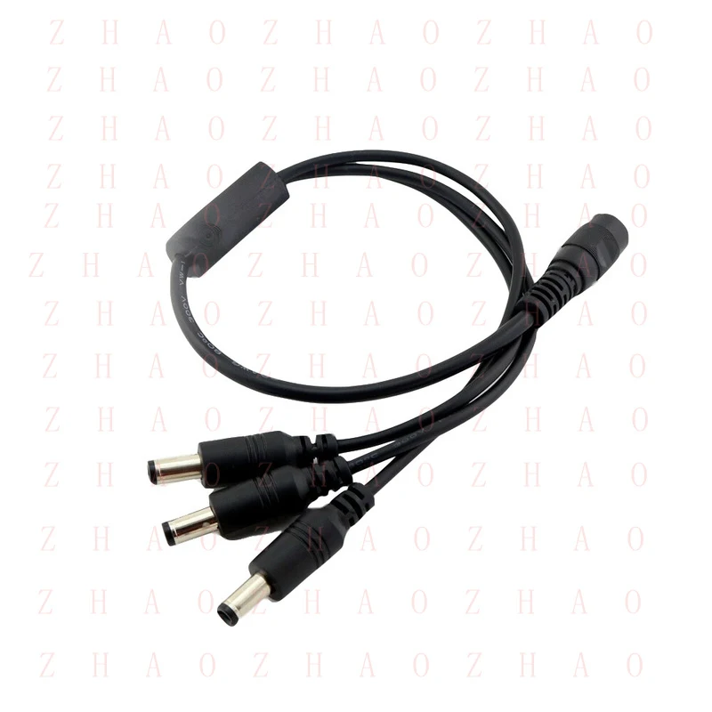 L+ for DC Adapter Cord 5.5 x 2.5mm Female to 3x 5.5mmx 2.5mm Connector Y Splitter Cable
L+ for DC Adapter Cord 5.5 x 2.5mm Female to 3x 5.5mmx 2.5mm Connector Y Splitter Cable