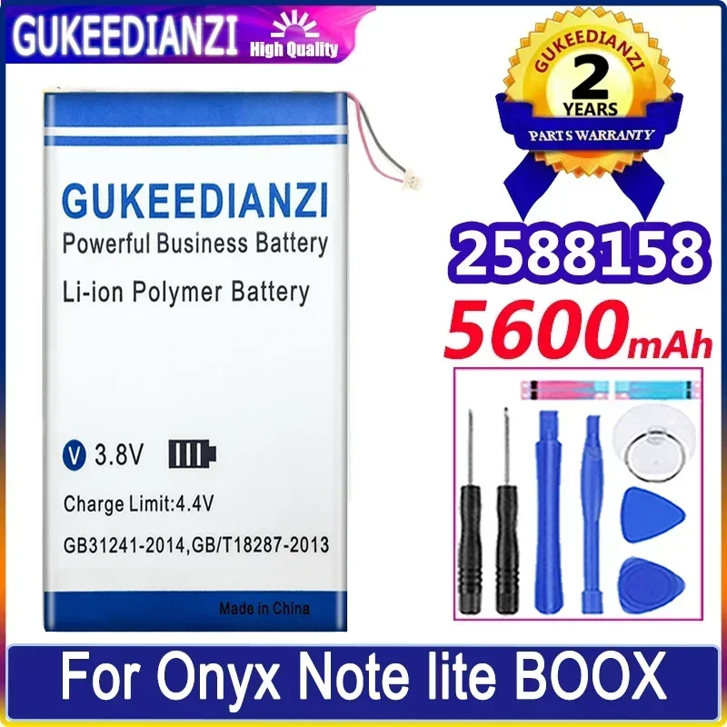 Сменные батареи большой емкости 2588158 5600 мАч для Onyx BOOX Note lite MAX 2 NOTE 1 2 3/M96C M96 plus, батарея для электронной книги
Сменные батареи большой емкости 2588158 5600 мАч для Onyx BOOX Note lite MAX 2 NOTE 1 2 3/M96C M96 plus, батарея для электронной книги