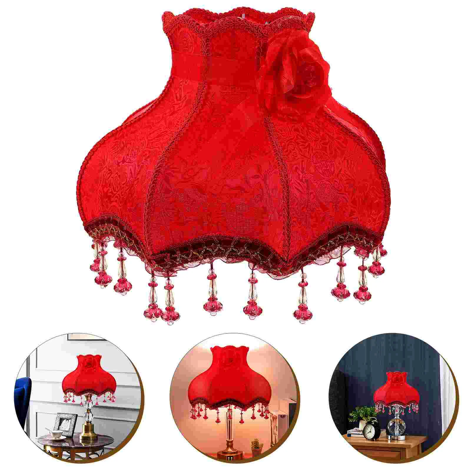 E27 Lampshade European Table Decor Boho Light Bulbs Tassel Iron Chic Retro Style High-end Cloth Lace Gold Nightstand
E27 Lampshade European Table Decor Boho Light Bulbs Tassel Iron Chic Retro Style High-end Cloth Lace Gold Nightstand