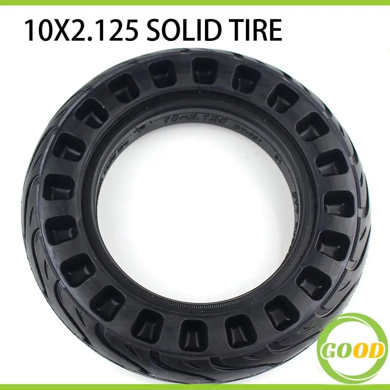 High quality 10x2.125 honeycomb solid tire, suitable for replacing solid tires of tubeless wheels on 10 inch electric scooters
High quality 10x2.125 honeycomb solid tire, suitable for replacing solid tires of tubeless wheels on 10 inch electric scooters