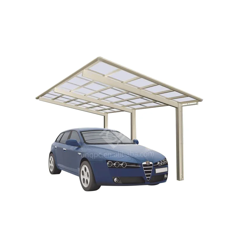 Portable Cantilever Carport With Polycarbonate Panel and Aluminum Frame
Portable Cantilever Carport With Polycarbonate Panel and Aluminum Frame