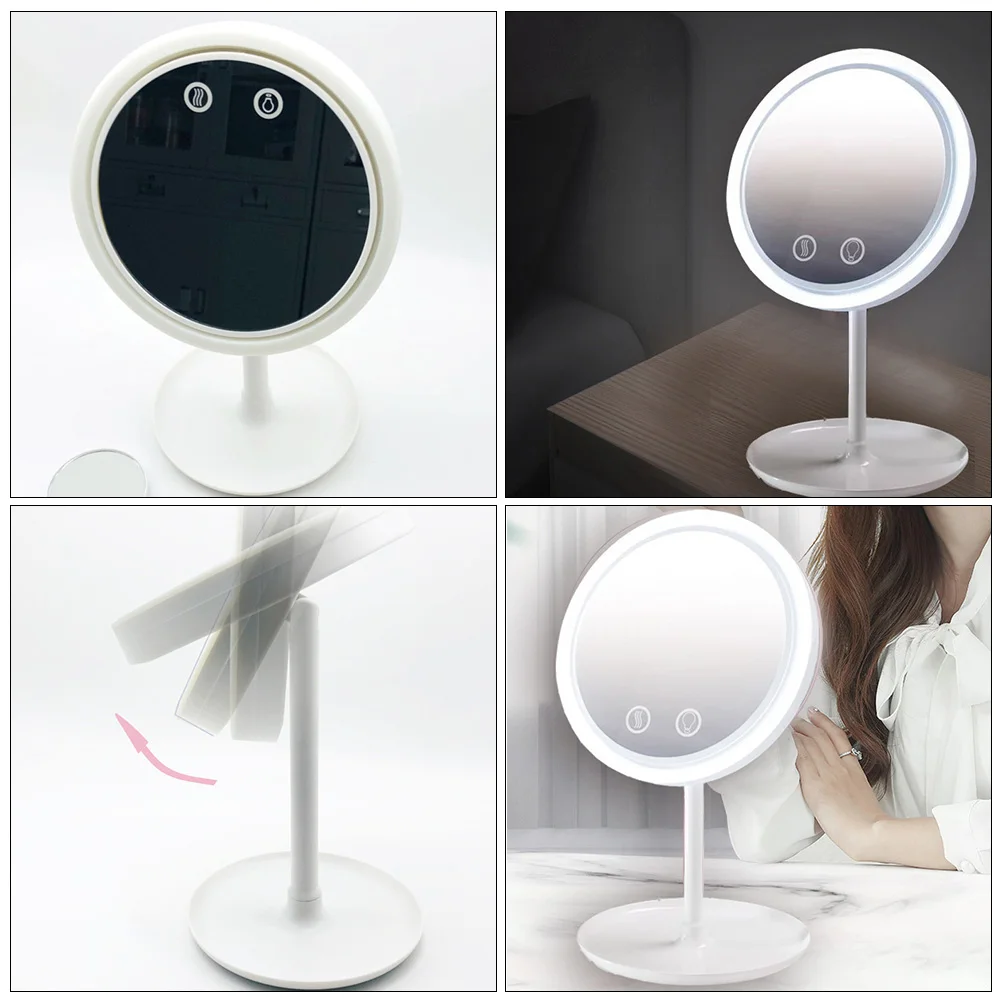 LED Make-up with Lamp 180 Degree Rotatable Desktop Vanity Folding Mirror High Definition Beauty Lighting Mirror Study
LED Make-up with Lamp 180 Degree Rotatable Desktop Vanity Folding Mirror High Definition Beauty Lighting Mirror Study