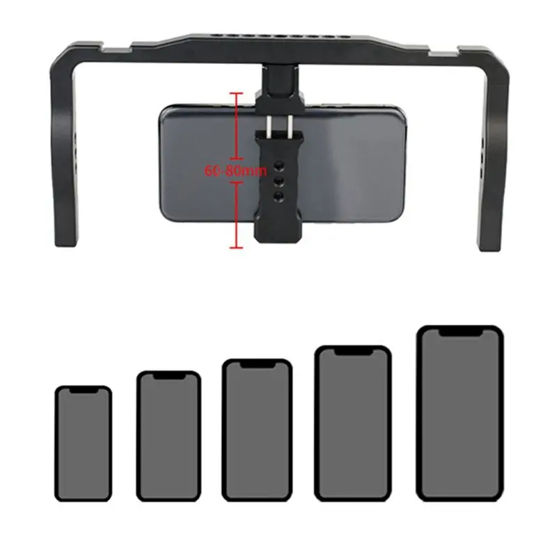 M05K Aluminum Alloy Portable Mobile Phone Rabbit Cage Stabilizer Suitable for Mobile Phone Handheld Photography
M05K Aluminum Alloy Portable Mobile Phone Rabbit Cage Stabilizer Suitable for Mobile Phone Handheld Photography
