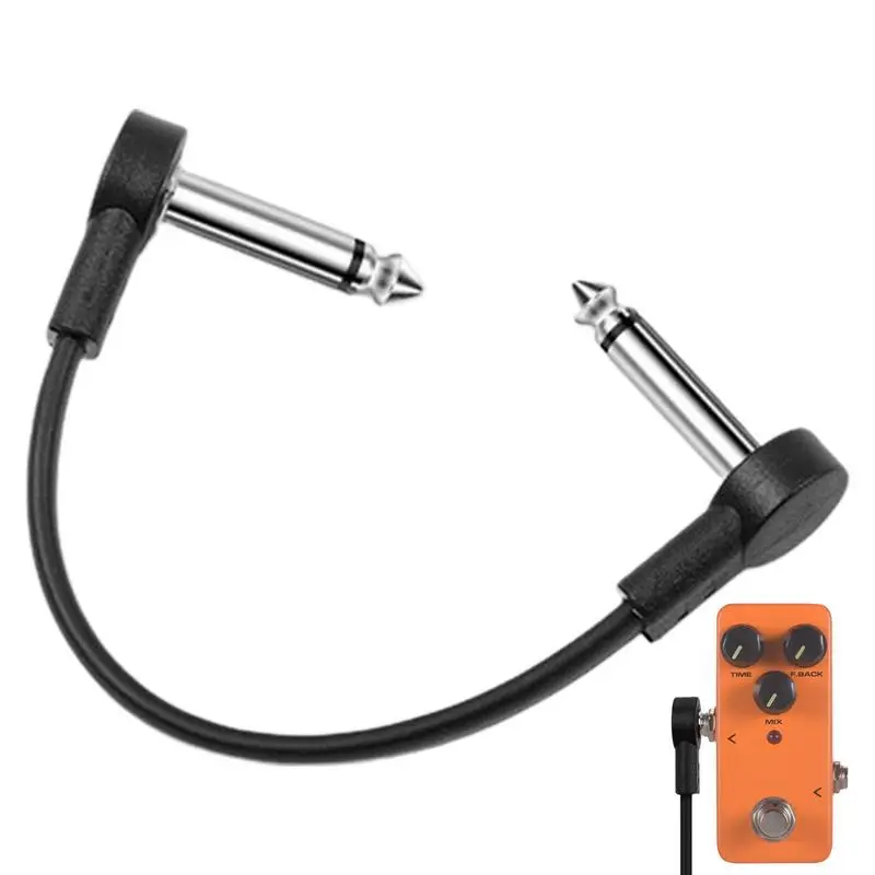 Flat Patch Cables Guitar 6.35mm Short Guitar Cable For Electric Guitars Pedalboard Patch Cables Right Angle Pedal Cables For
Flat Patch Cables Guitar 6.35mm Short Guitar Cable For Electric Guitars Pedalboard Patch Cables Right Angle Pedal Cables For