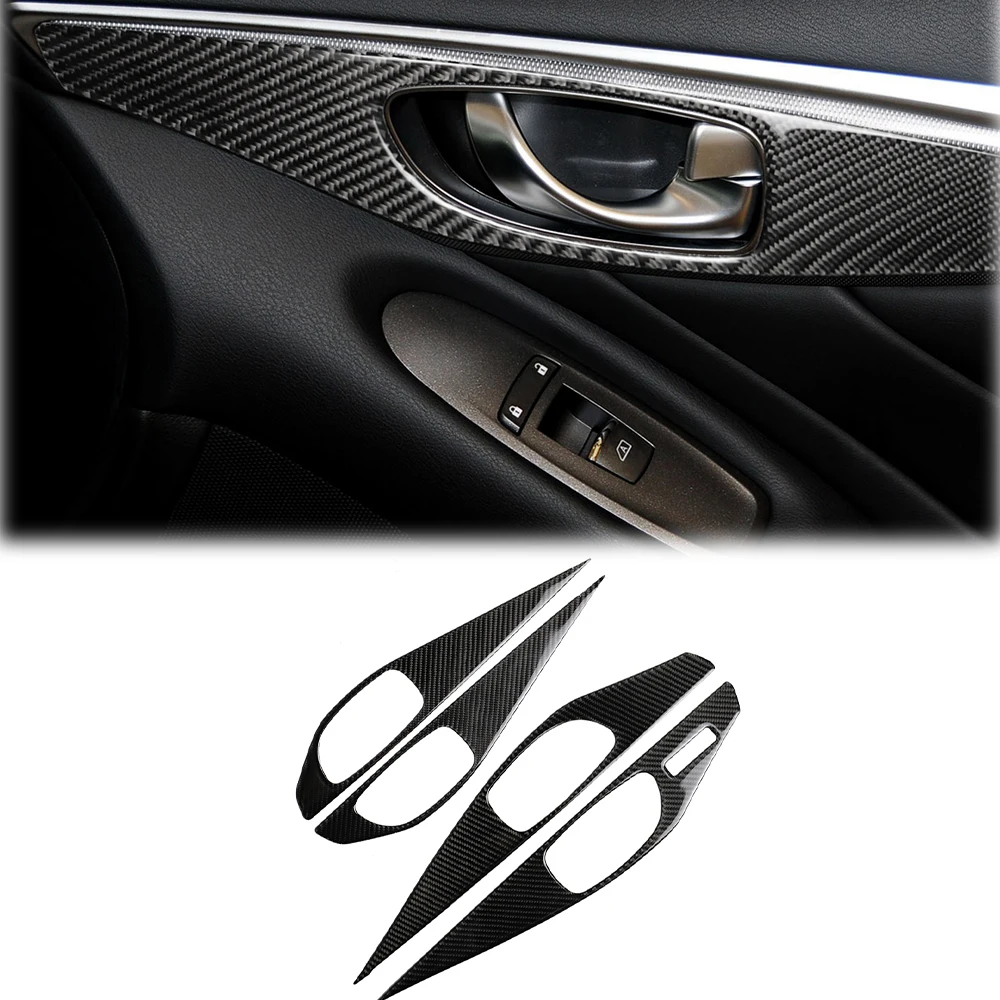 Для Infiniti Q50 2014 2015 2016 2017 2018 2019 2020 панель дверной ручки декоративная крышка отделка стикер автомобильные аксессуары углеродное волокно
Для Infiniti Q50 2014 2015 2016 2017 2018 2019 2020 панель дверной ручки декоративная крышка отделка стикер автомобильные аксессуары углеродное волокно