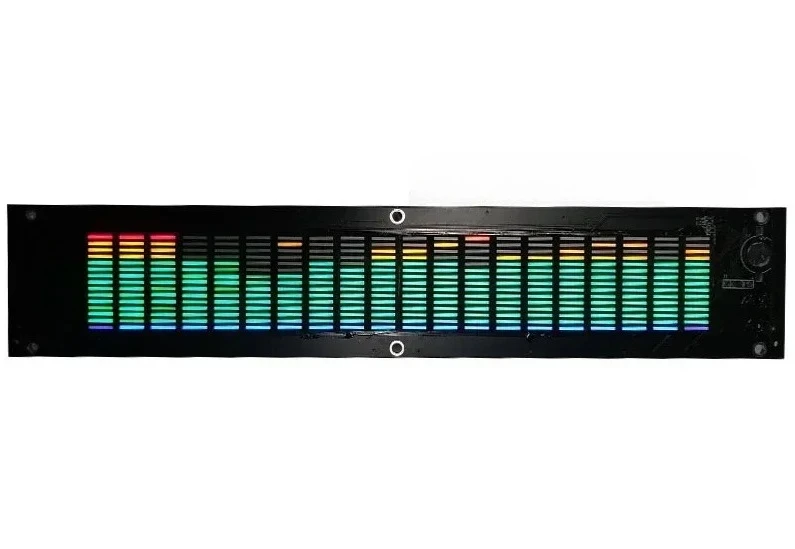 Color 20 segments, 15 levels, built-in DSP support EQ adjustment, acrylic shell, ultra-thin 5-12v music spectrum
Color 20 segments, 15 levels, built-in DSP support EQ adjustment, acrylic shell, ultra-thin 5-12v music spectrum