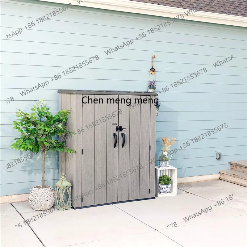 Outdoor tool storage box Plastic storage cabinet Balcony Outdoor waterproof and sunscreen locker
Outdoor tool storage box Plastic storage cabinet Balcony Outdoor waterproof and sunscreen locker