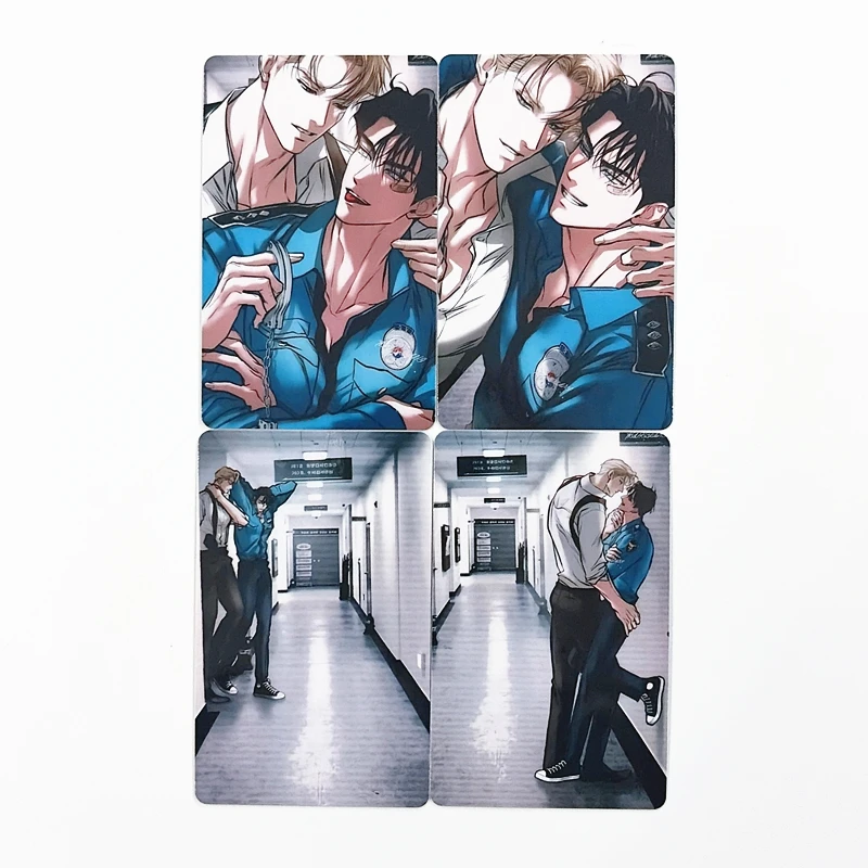 4Pcs FlashLight BL Manhwa Lomo Cards, Korean comic character photo trendy collectible merchandise gift for fans
4Pcs FlashLight BL Manhwa Lomo Cards, Korean comic character photo trendy collectible merchandise gift for fans