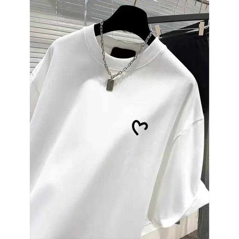 Women Clothing O-neck Short Sleeve 100 Cotton Basic T-shirts Summer Fashion Casual Letter Printing Tee Office Lady Loose Tops
Women Clothing O-neck Short Sleeve 100 Cotton Basic T-shirts Summer Fashion Casual Letter Printing Tee Office Lady Loose Tops