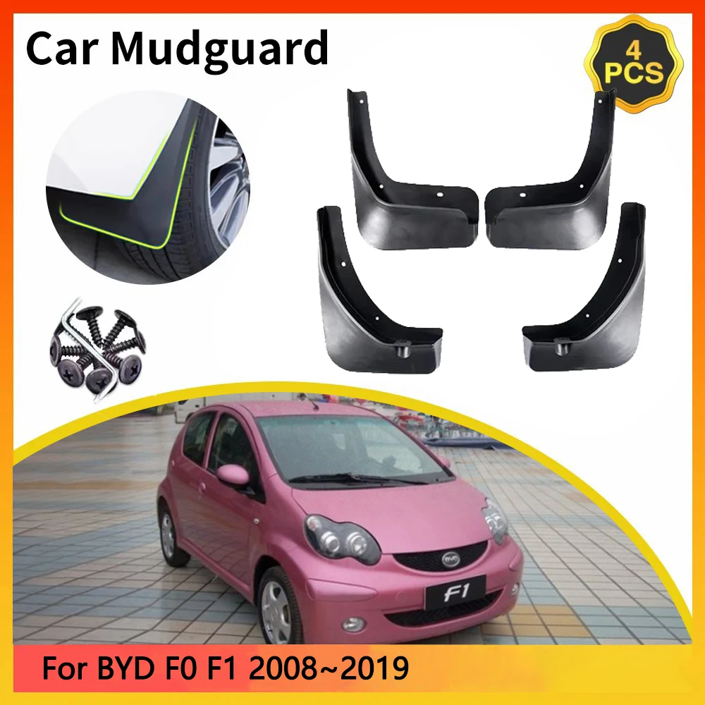 For BYD F0 F1 2008~2019 2009 2010 2011 2012 2013 2014 2015 2016 Car Mudguards Mudflap Mudguard Splash Guards Mud Flaps Fender
For BYD F0 F1 2008~2019 2009 2010 2011 2012 2013 2014 2015 2016 Car Mudguards Mudflap Mudguard Splash Guards Mud Flaps Fender