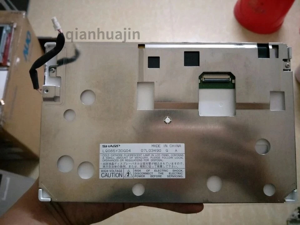 Original Sharp 8.5 inch LQ085Y3DG02 LQ085Y3DG04 industrial control screen LCD screen car screen
Original Sharp 8.5 inch LQ085Y3DG02 LQ085Y3DG04 industrial control screen LCD screen car screen