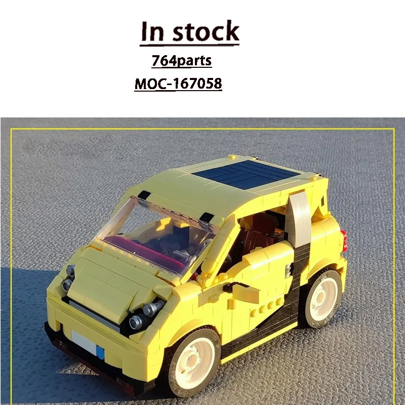 Конструктор MOC-167058: Классический новый культовый двухдверный спортивный автомобиль, 764 детали, подарок на день рождения для мальчиков и детей
Конструктор MOC-167058: Классический новый культовый двухдверный спортивный автомобиль, 764 детали, подарок на день рождения для мальчиков и детей