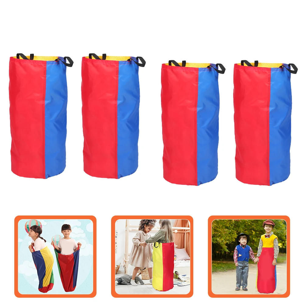 4 Pcs Jumping Sack Race Bags Potato Sacks Games for Kids Fabric Carnival Outdoor Parent-child Lightweight 
4 Pcs Jumping Sack Race Bags Potato Sacks Games for Kids Fabric Carnival Outdoor Parent-child Lightweight