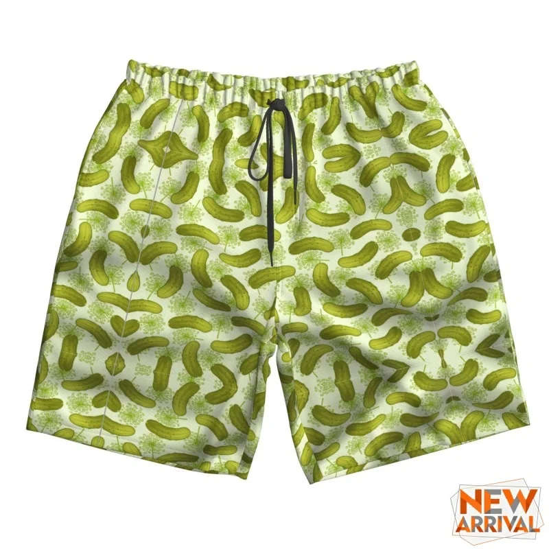 Funny Pickles & Fast Food Graphic Swim Trunks For Men Casual 3D Printed Short Pants Summer Hawaii Surf Swimsuit Beach Shorts
Funny Pickles & Fast Food Graphic Swim Trunks For Men Casual 3D Printed Short Pants Summer Hawaii Surf Swimsuit Beach Shorts