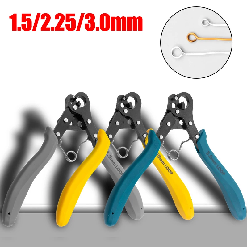 1.5/2.25/3mm Wire Rolling Plier for Wire Winding Bending Repair Jewelry Making Tool Round Nose Pliers DIY Wire Wrapping Tool
1.5/2.25/3mm Wire Rolling Plier for Wire Winding Bending Repair Jewelry Making Tool Round Nose Pliers DIY Wire Wrapping Tool