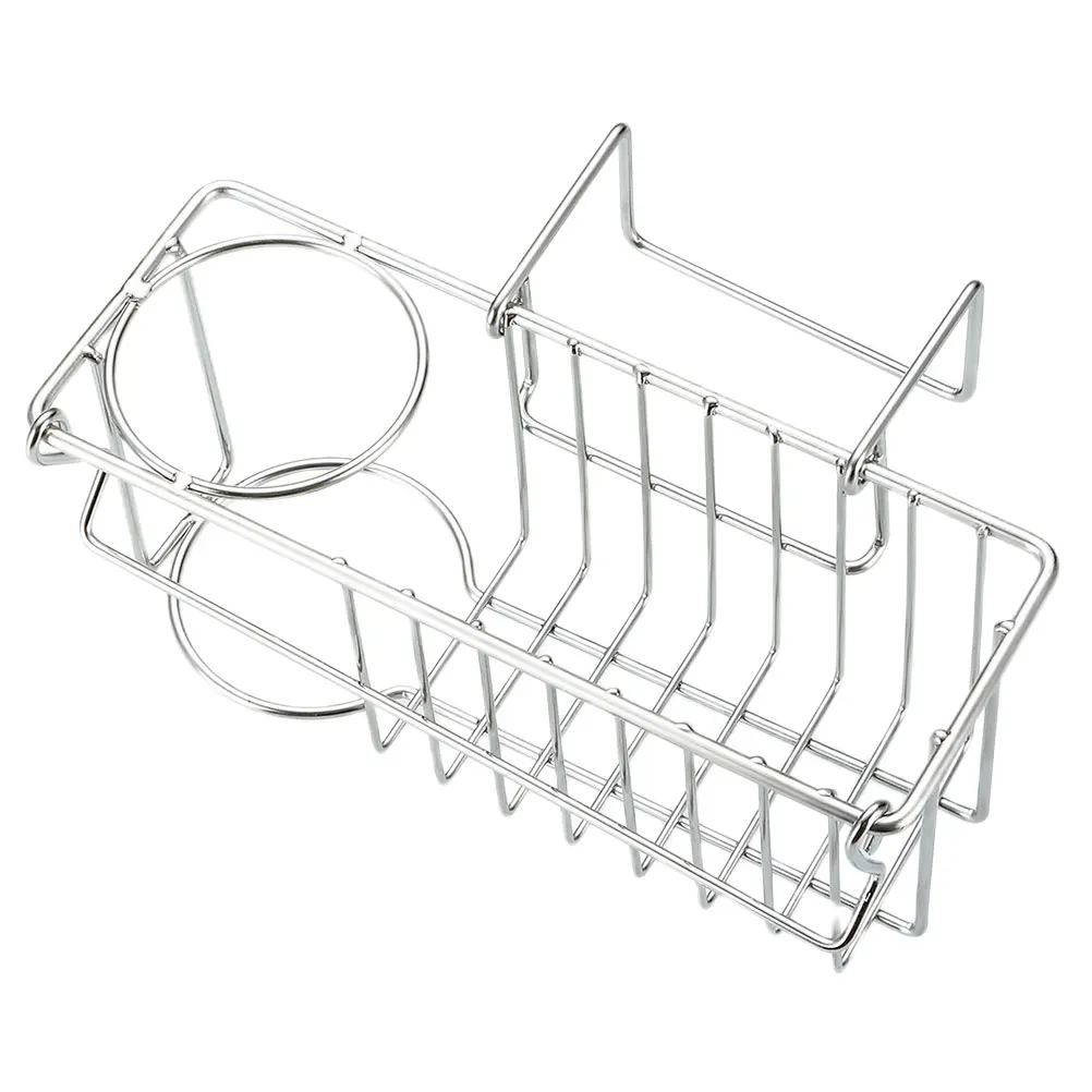 Stainless Steel Sink Drainer Basket Large Capacity Kitchen Sponge Holder detachable multifunctional cloth storage draining
Stainless Steel Sink Drainer Basket Large Capacity Kitchen Sponge Holder detachable multifunctional cloth storage draining