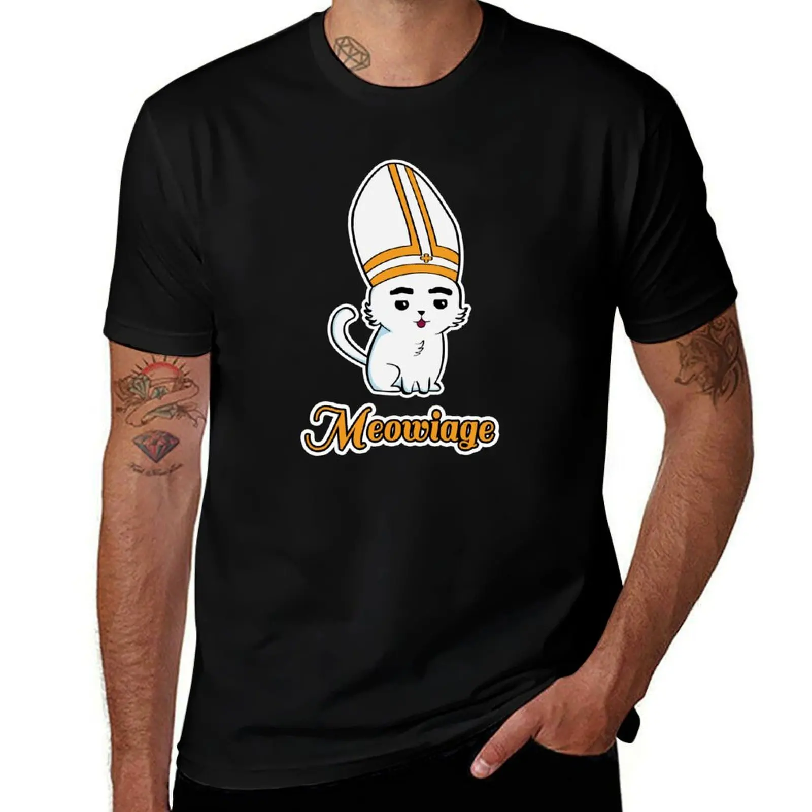 Meowiage Funny Cat Parody Marriage Priest T-Shirt anime figures graphics summer 2025 graphic tee shirt mens white t shirts
Meowiage Funny Cat Parody Marriage Priest T-Shirt anime figures graphics summer 2025 graphic tee shirt mens white t shirts