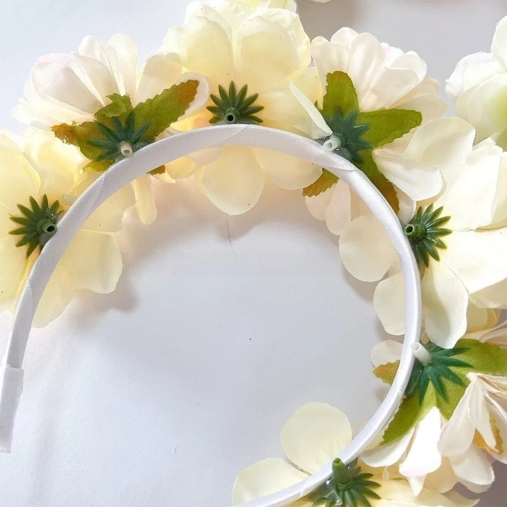 Girls Bohemian Style Artificial Floral Headband Floral Wreaths Anti-Slip Flower Crown Rose Flower Headpiece Wedding Party
Girls Bohemian Style Artificial Floral Headband Floral Wreaths Anti-Slip Flower Crown Rose Flower Headpiece Wedding Party