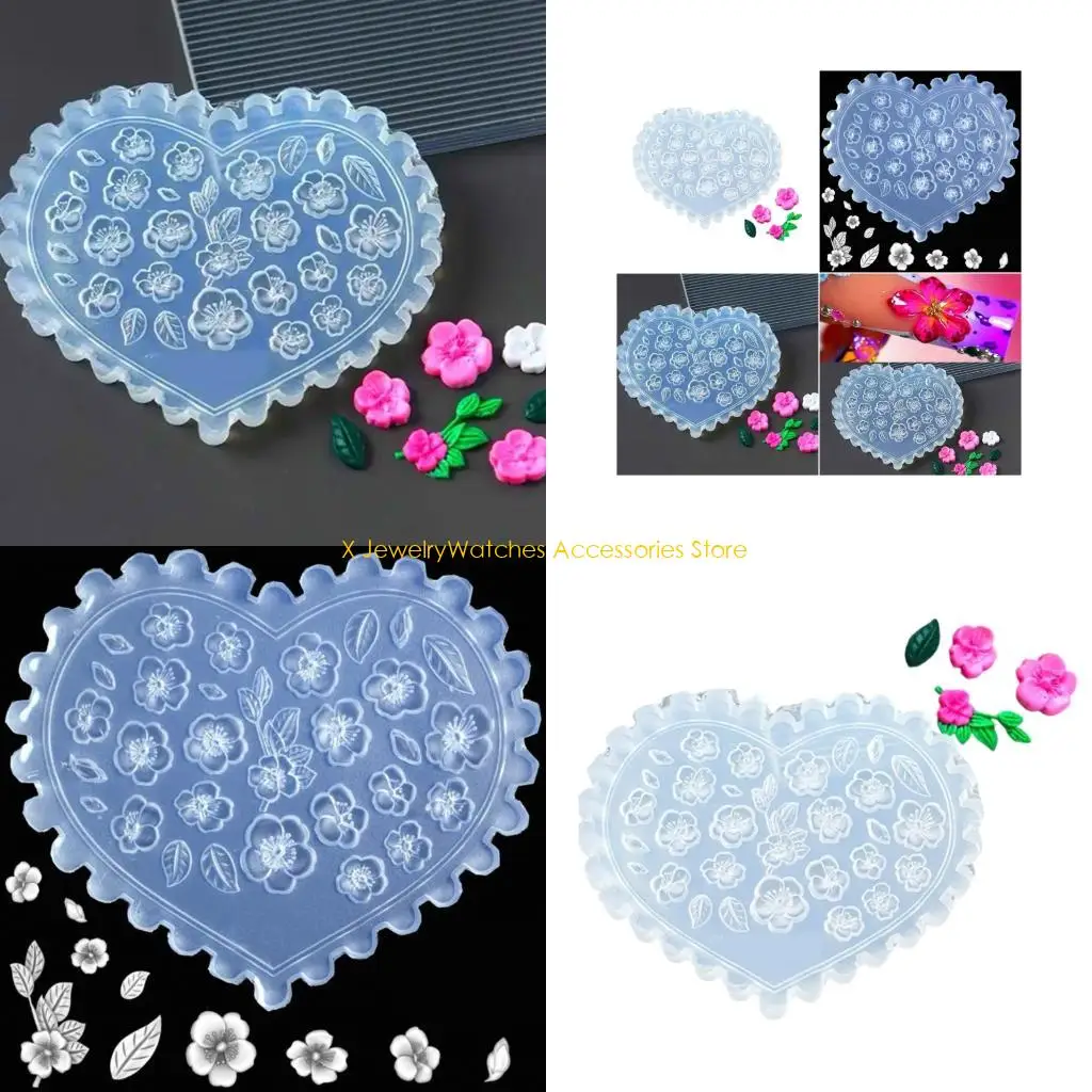 31KD Heart Art Silicone Mold Cherries Blossom Flower Stencil Reusable UV Gel Crafting Tool Accessory
31KD Heart Art Silicone Mold Cherries Blossom Flower Stencil Reusable UV Gel Crafting Tool Accessory