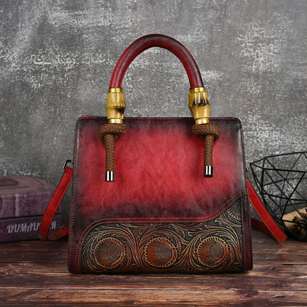 2024 Vintage Embossed Rub Handbags color bamboo Large Capacity Shoulder Crossbody Bag For Ladies Gift PU Leather Womens Bag 
2024 Vintage Embossed Rub Handbags color bamboo Large Capacity Shoulder Crossbody Bag For Ladies Gift PU Leather Womens Bag