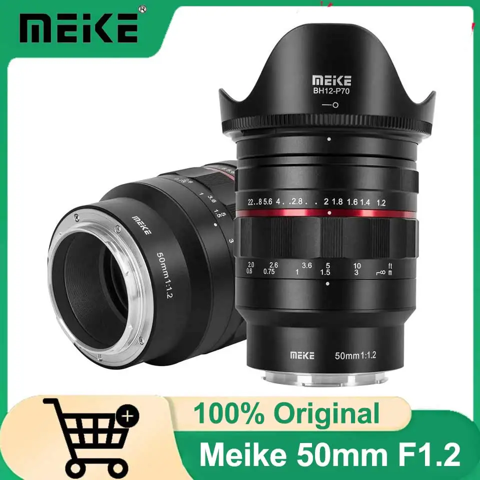 Объектив Meike 50mm F1.2 с большой апертурой, ручной фокусировкой, для полнокадровых камер Sony E Mount/Nikon Z Mount/Canon EF/L Mount.
Объектив Meike 50mm F1.2 с большой апертурой, ручной фокусировкой, для полнокадровых камер Sony E Mount/Nikon Z Mount/Canon EF/L Mount.